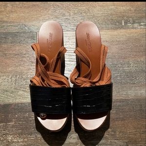 Jimmy Choo Lace Up Heel